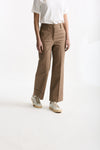 Pantalone in cotone ARLYS terra donna Incotex - 4