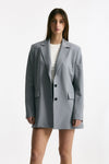 Blazer over grigio azzurrato donna Iro - 1