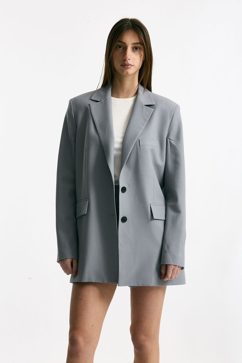 Blazer over grigio azzurrato donna Iro - 1