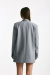Blazer over grigio azzurrato donna Iro - 3