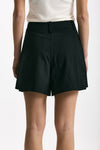 Short pannello vita alta nero donna Iro - 4