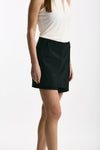 Short pannello vita alta nero donna Iro - 5