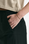 Gonna dritta a portafoglio nero donna Iro - 4
