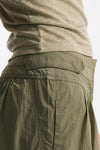 Pantalone vita regolare in tessuto tecnico verde donna Iro - 5