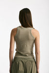 Top in lino verde donna Iro - 4