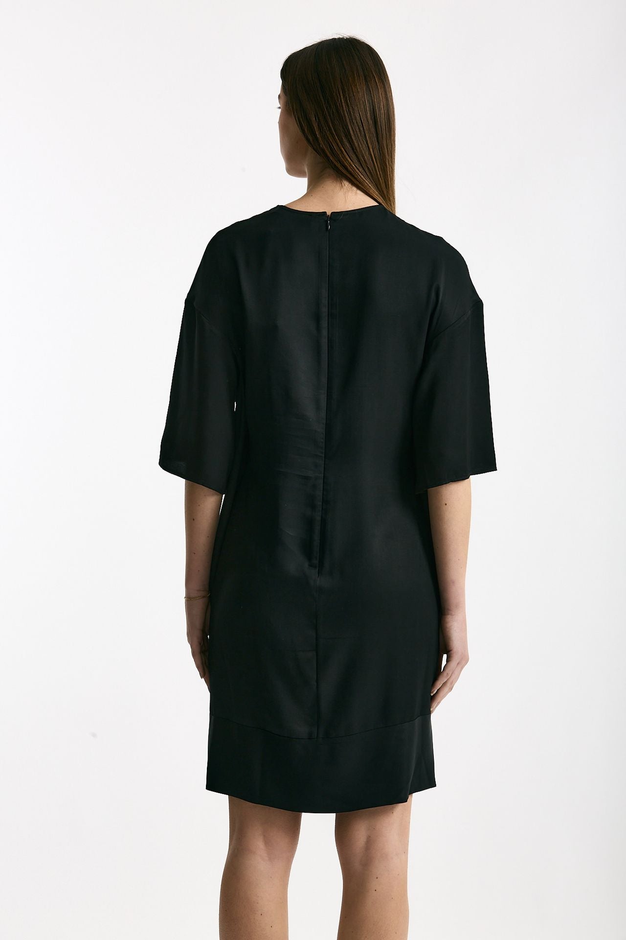 Abito girocollo in viscosa nero donna Iro - 3