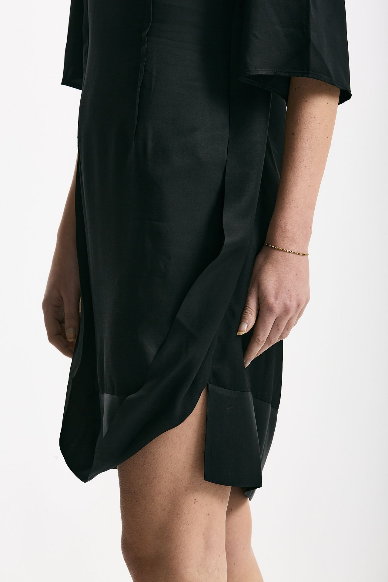 Abito girocollo in viscosa nero donna Iro - 6