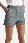 Short lavorati bianco nero e azzurro donna Iro - 2