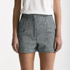 Short lavorati bianco nero e azzurro donna Iro - 6