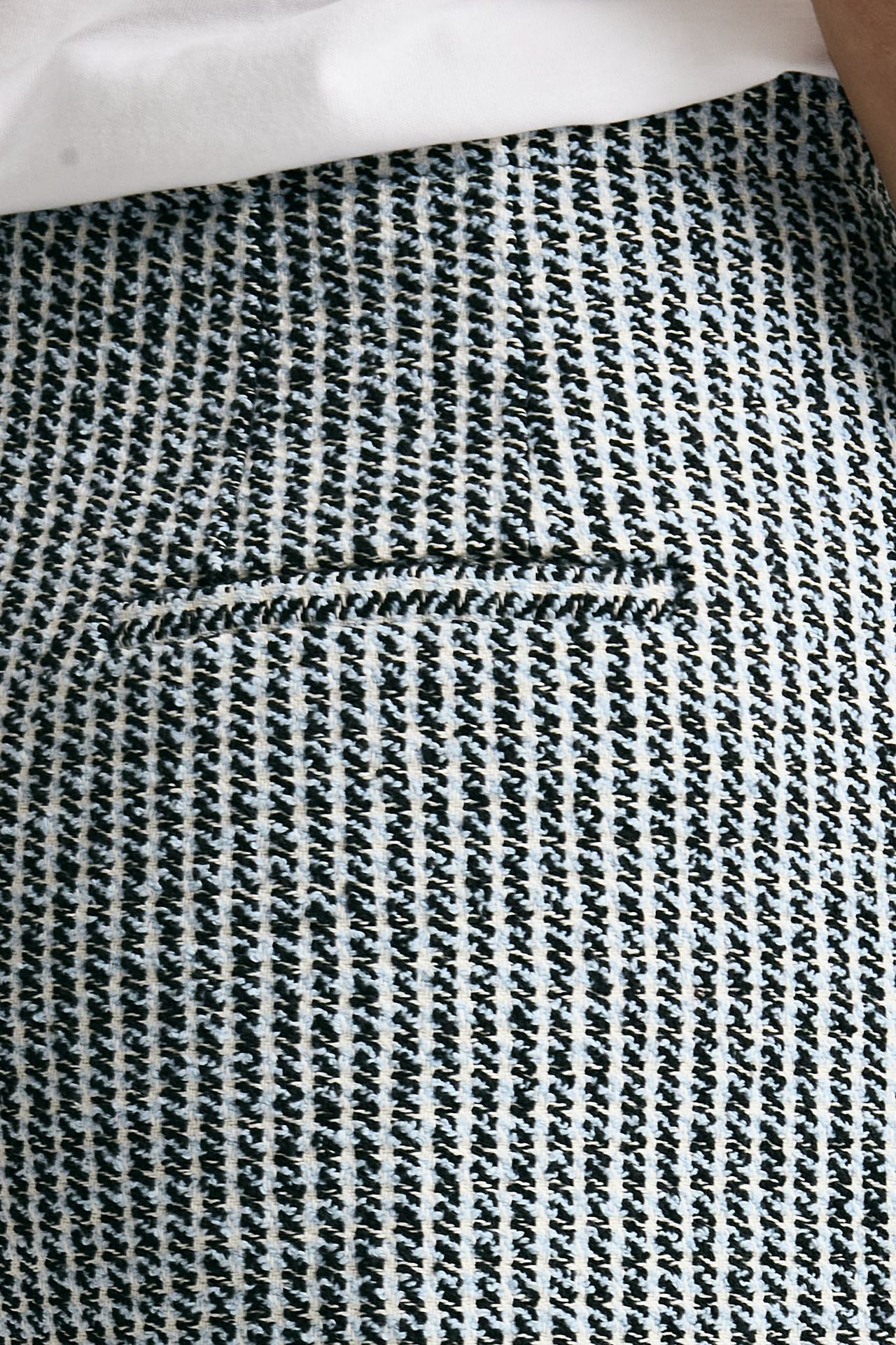 Short lavorati bianco nero e azzurro donna Iro - 5