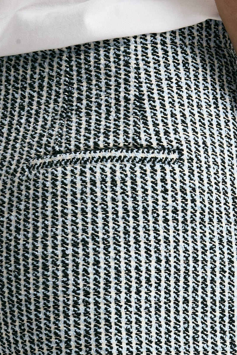 Short lavorati bianco nero e azzurro donna Iro - 5