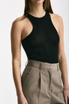 Body lavorato nero donna Laneus - 5
