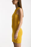 Abito in maglia giallo donna Laneus - 2