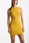 Abito in maglia giallo donna Laneus - 4