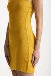 Abito in maglia giallo donna Laneus - 6