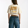 T-shirt crop panna donna Laneus - 7