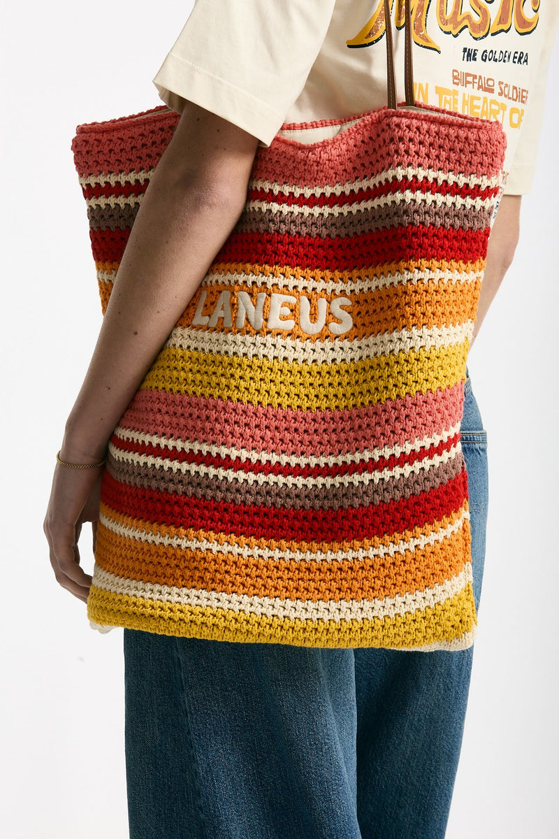 Borsa in maglia Multicolore donna Laneus - 2