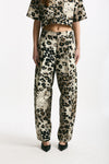 Pantalone animalier Vita alta donna Laneus - 1