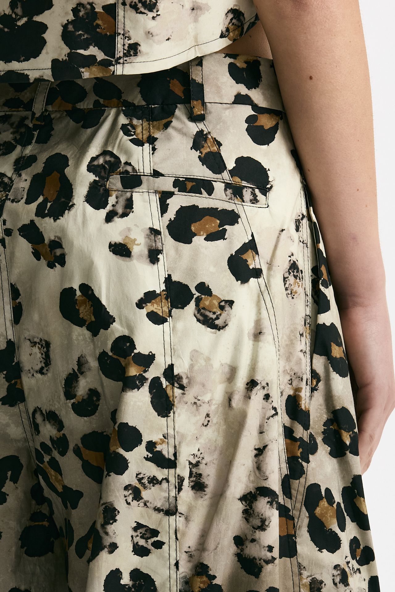 Pantalone animalier Vita alta donna Laneus - 6