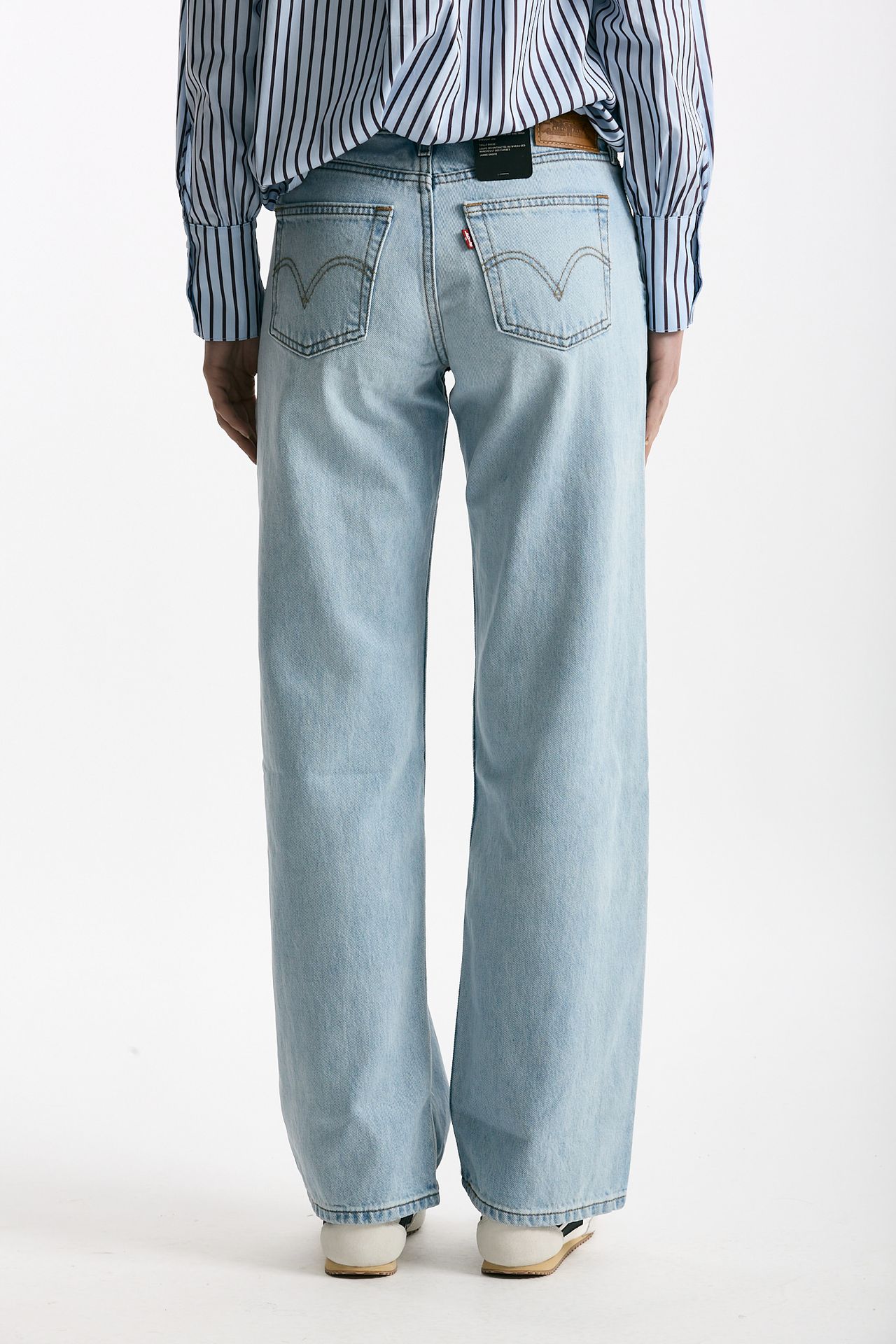 Jeans vita bassa lavaggio azzurro chiaro donna Levi's - 3