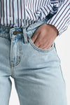 Jeans vita bassa lavaggio azzurro chiaro donna Levi's - 4