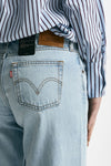 Jeans vita bassa lavaggio azzurro chiaro donna Levi's - 5