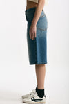 Bermuda in denim lavaggio medio scuro donna Levi's - 2