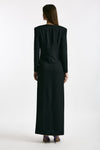 Abito lungo nero donna Marsēm - 3