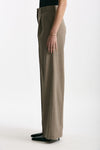 Pantalone vita alta ampio beige donna Marsēm - 2