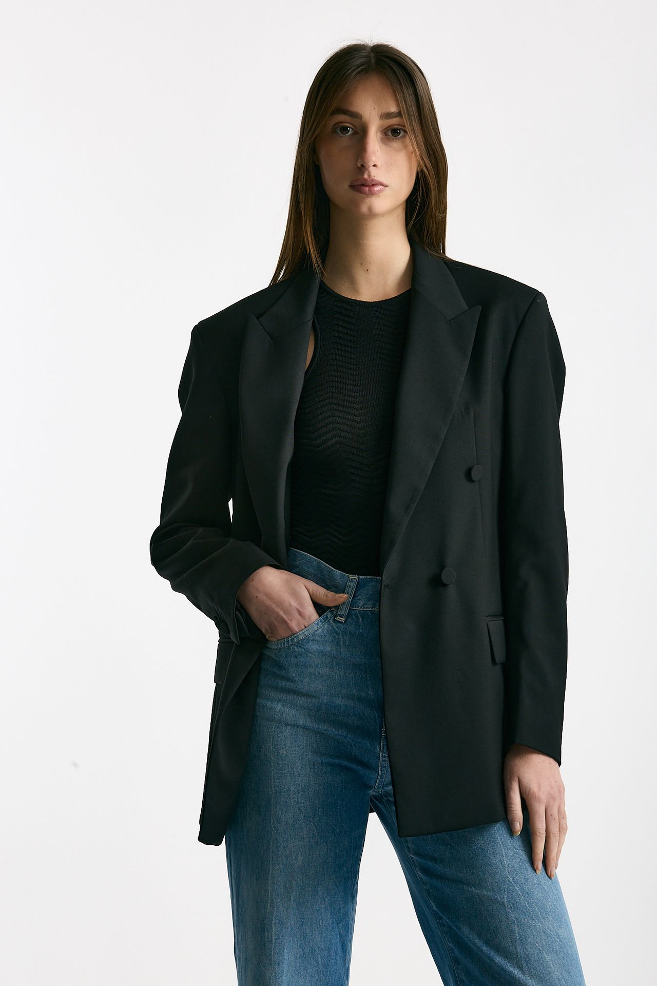 Blazer over nero donna Marsēm - 1