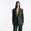 Blazer over grigio gessato donna Marsēm - 10