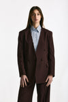 Blazer over burgundy donna Marsēm - 1