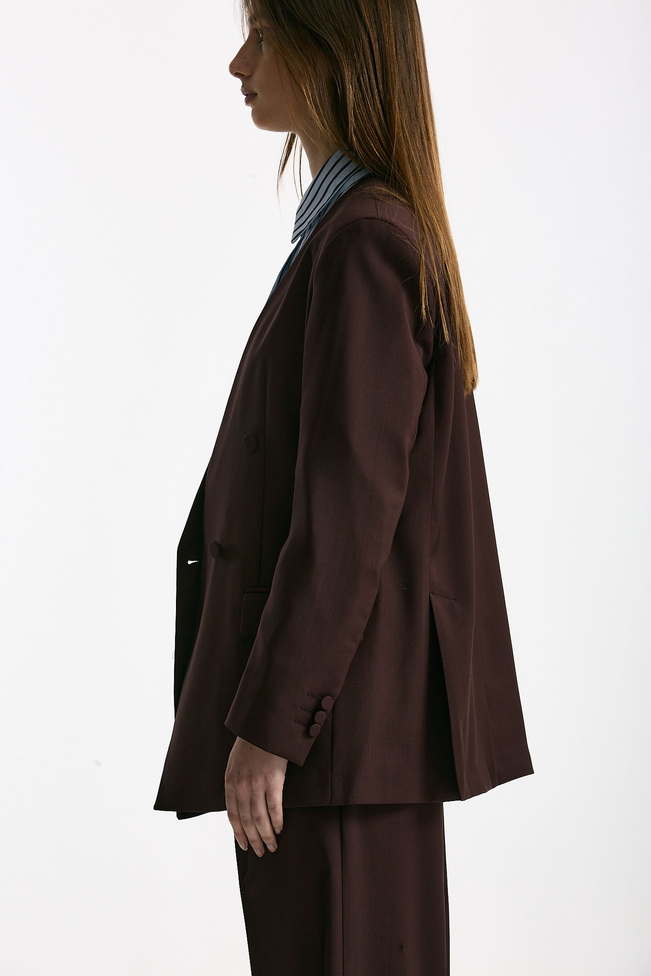 Blazer over burgundy donna Marsēm - 2