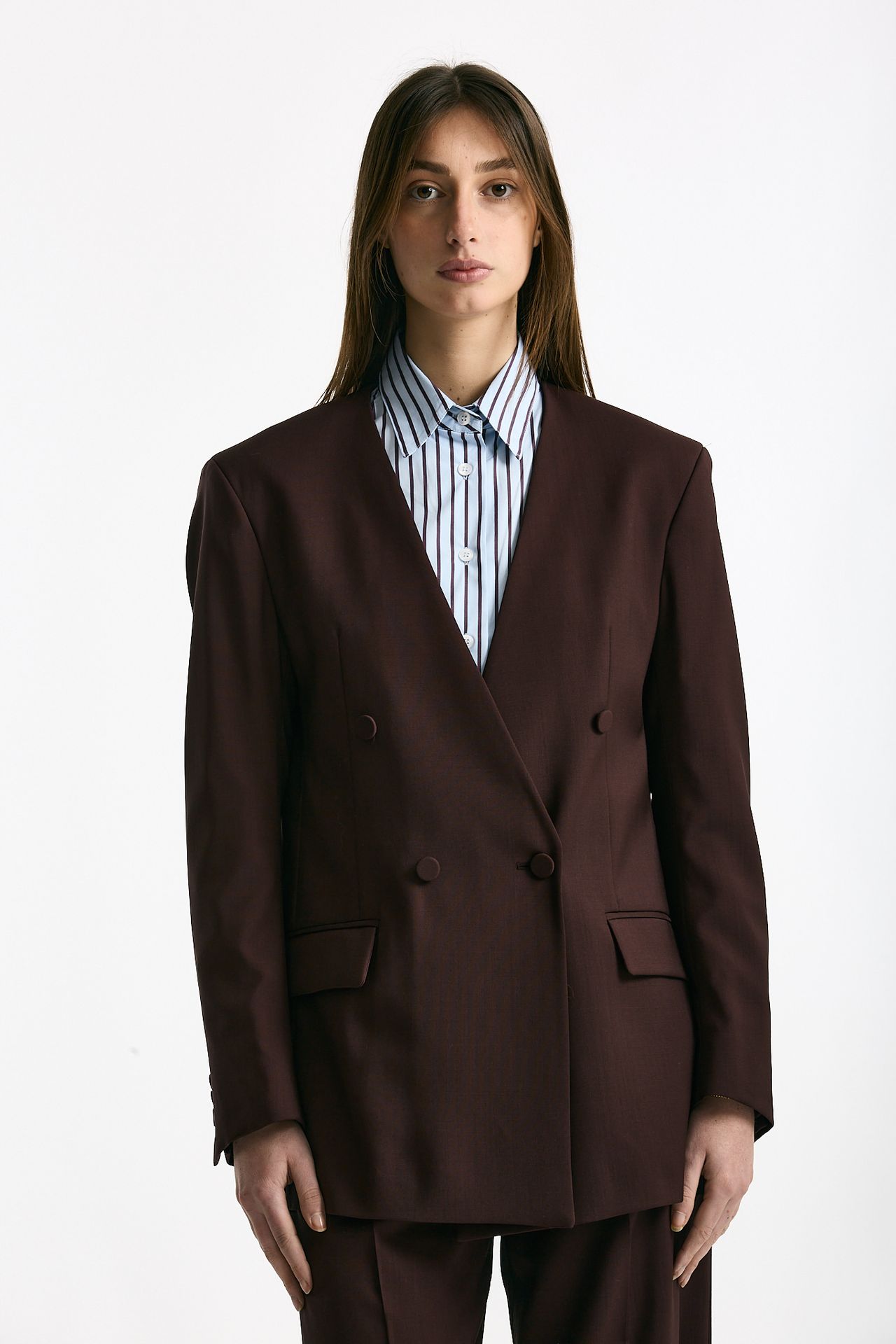 Blazer over burgundy donna Marsēm - 6