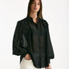 Camicia in voile MARSEM  Colore nero donna Marsēm - 7