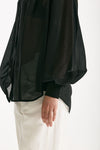 Camicia in voile MARSEM  Colore nero donna Marsēm - 6