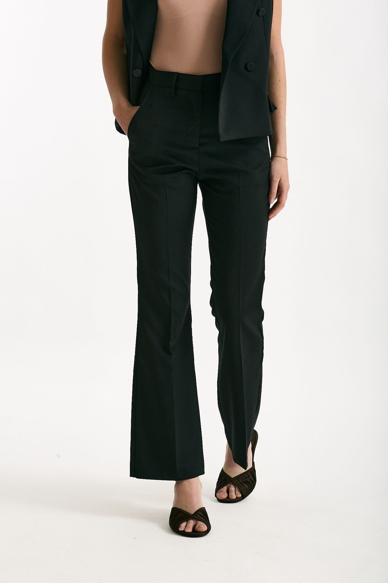 Pantalone slim nero donna Marsēm - 2