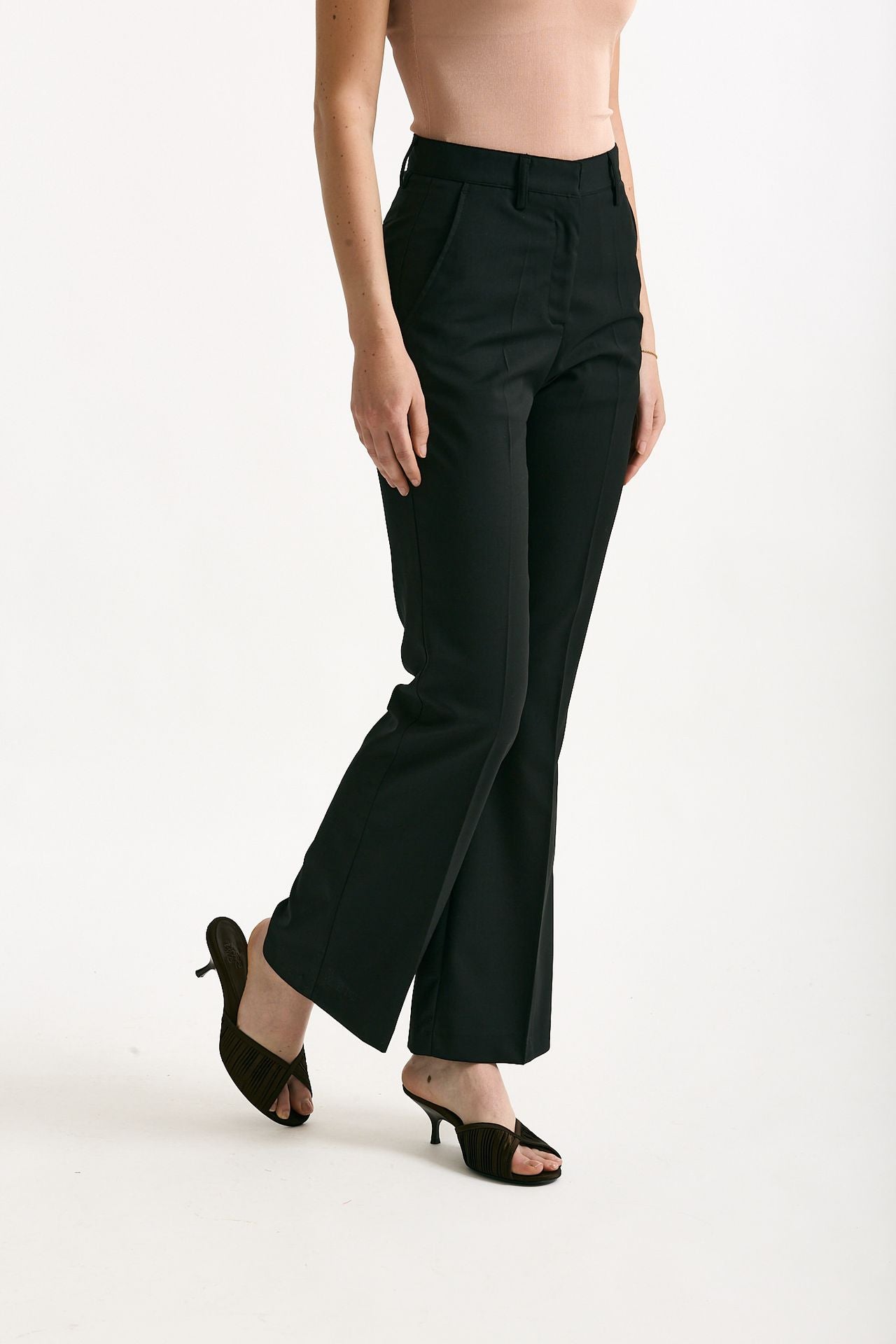 Pantalone slim nero donna Marsēm - 1
