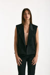 Blazer crop nero donna Marsēm - 2