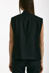 Blazer crop nero donna Marsēm - 4