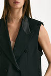 Blazer crop nero donna Marsēm - 6