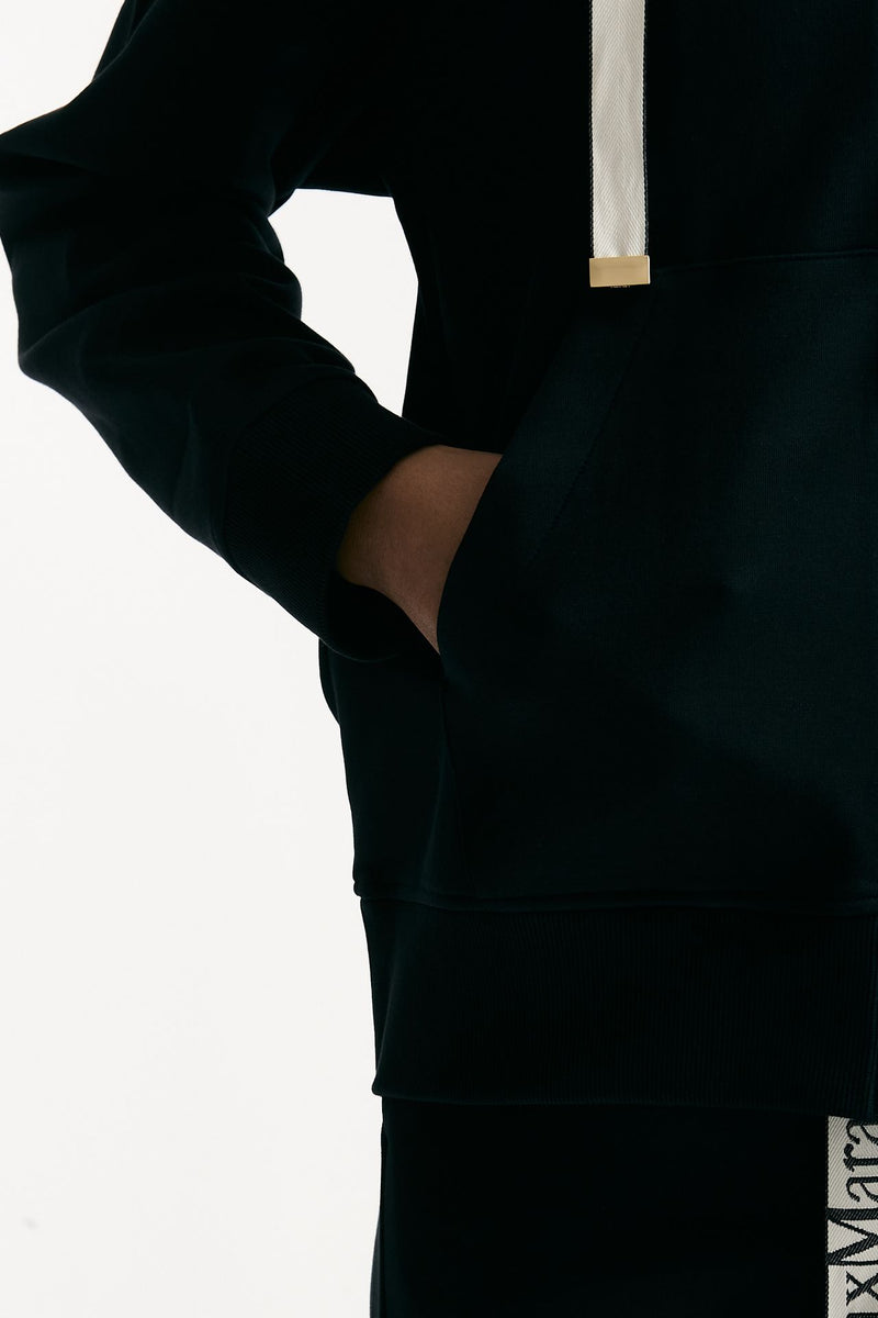 Felpa JOUR con cappuccio blu donna Max mara s - 5