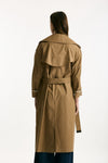 Trench over TRENCH in twill antigoccia cammello donna Max mara s - 3