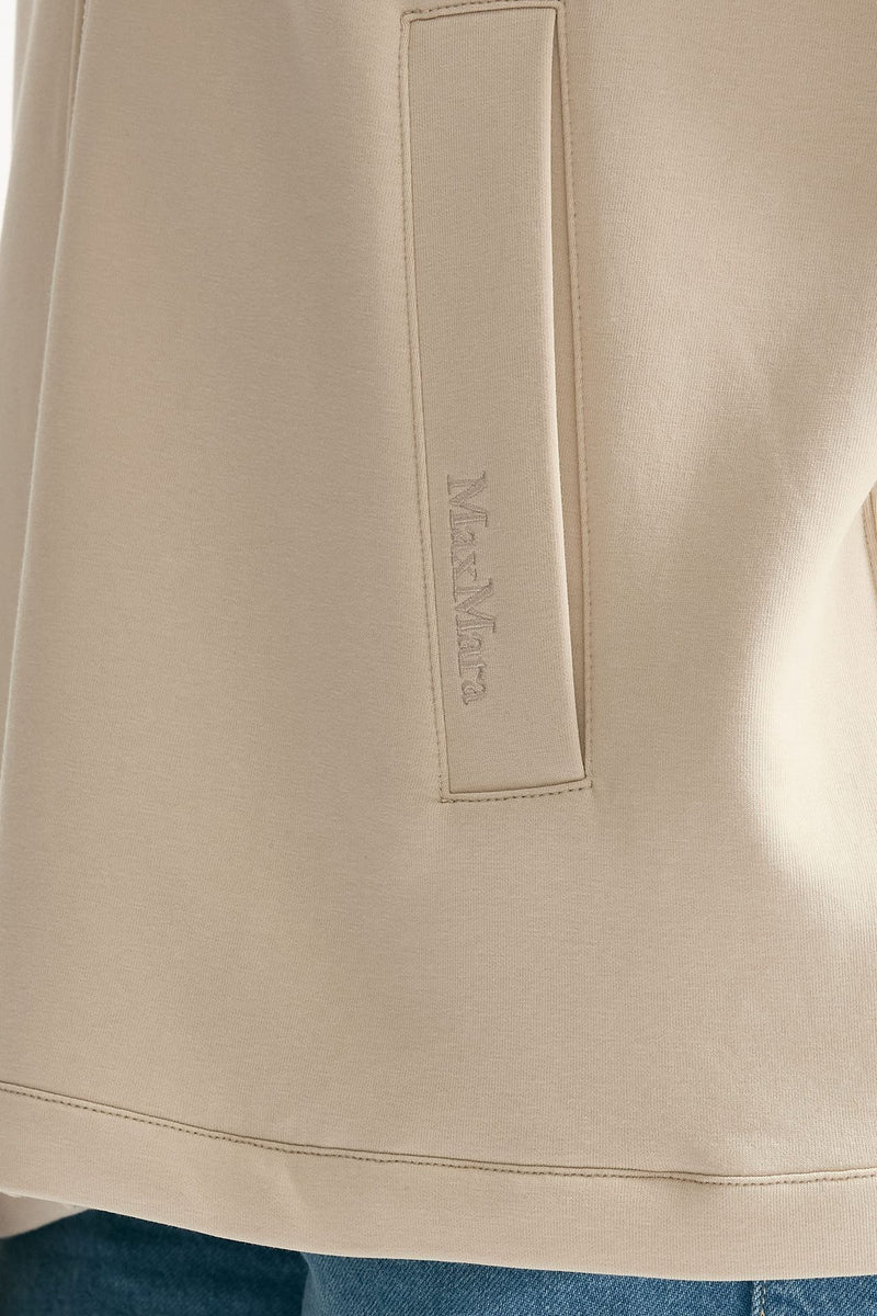 Giacca RADIOSO in felpa jersey panna donna Max mara s - 2