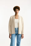 Giacca RADIOSO in felpa jersey panna donna Max mara s - 1