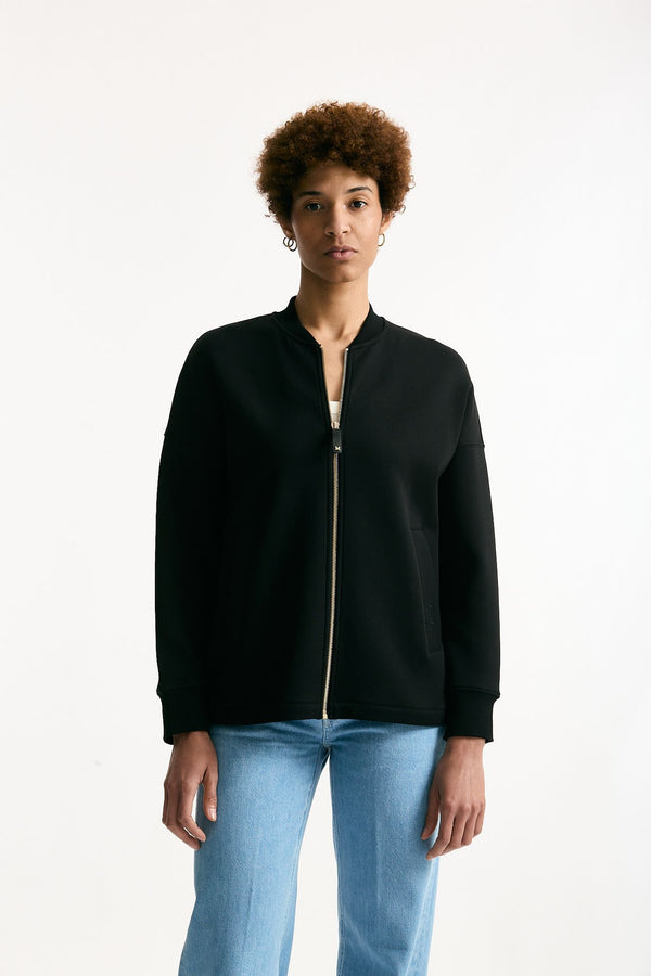 Giacca in felpa jersey RADIOSO nero donna Max mara s