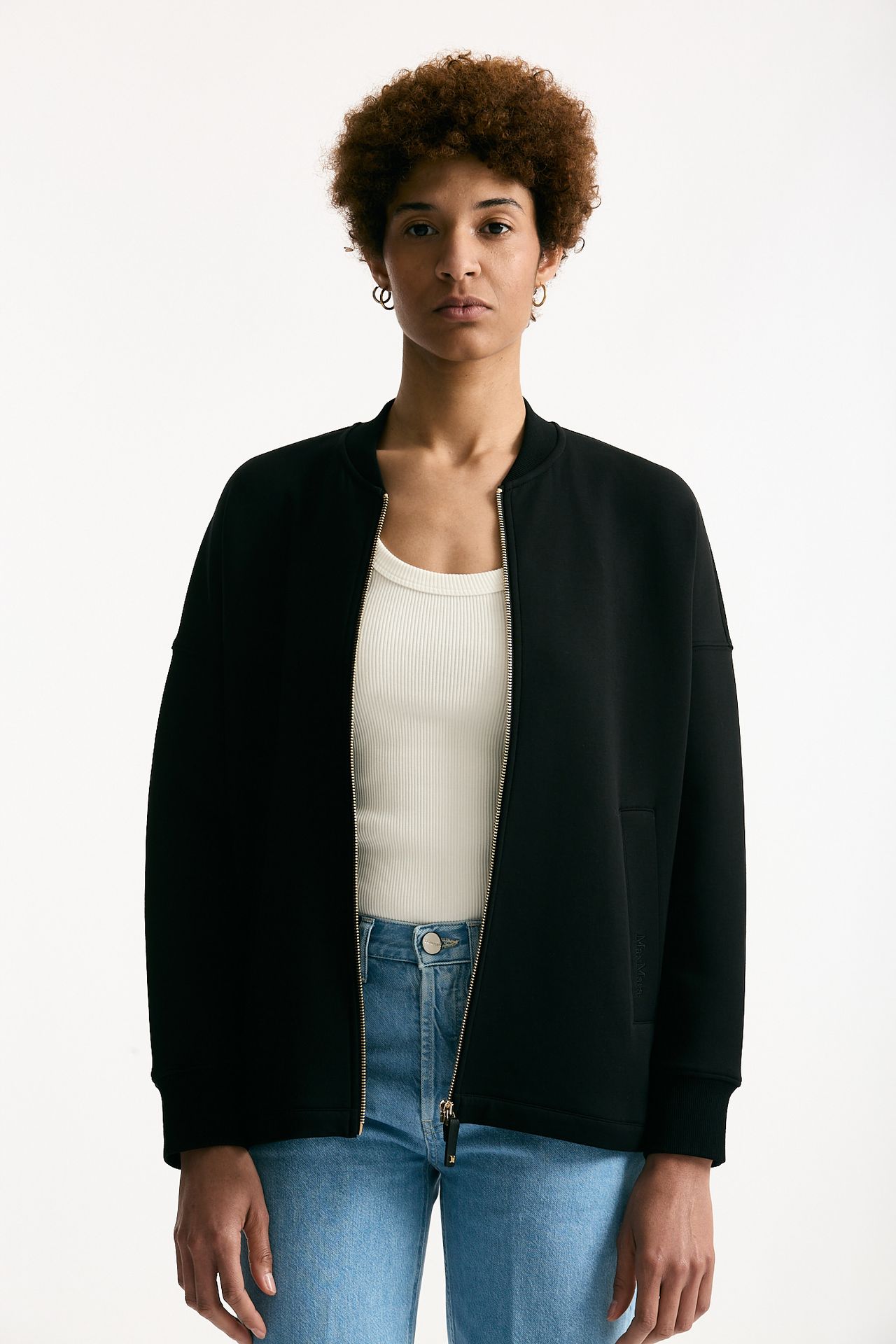 Giacca in felpa jersey RADIOSO nero donna Max mara s - 6