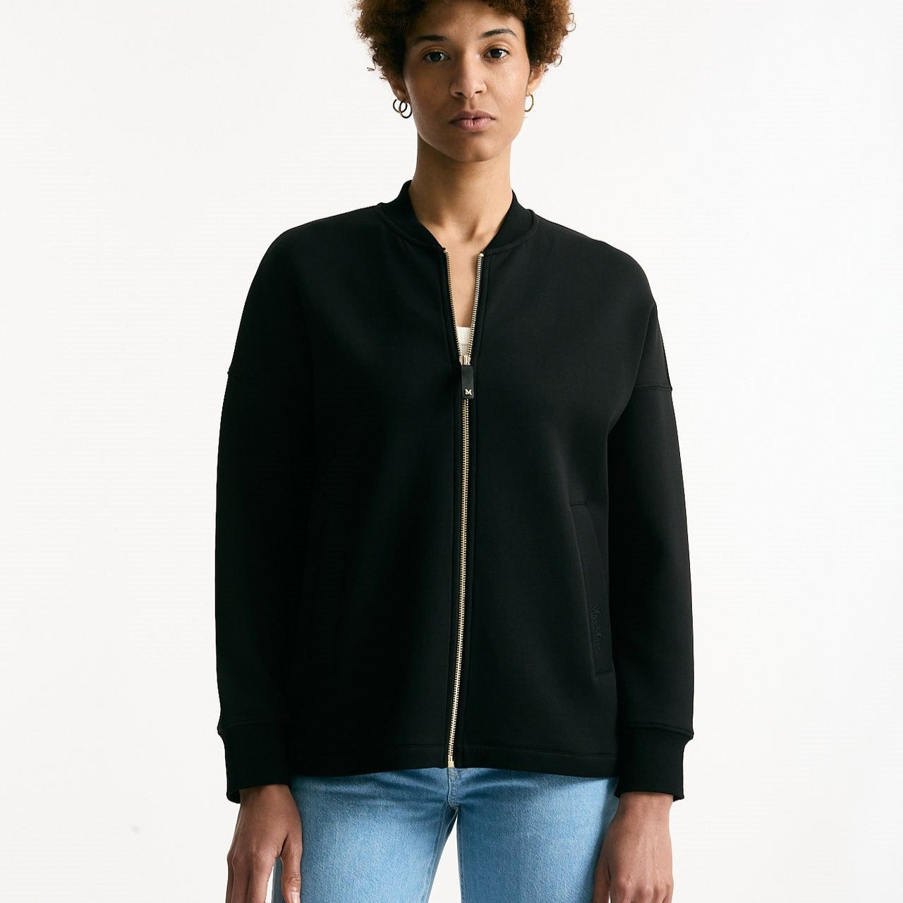 Giacca in felpa jersey RADIOSO nero donna Max mara s - 7