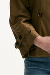Trench crop TESORO in twill antigoccia cammello donna Max mara s - 5
