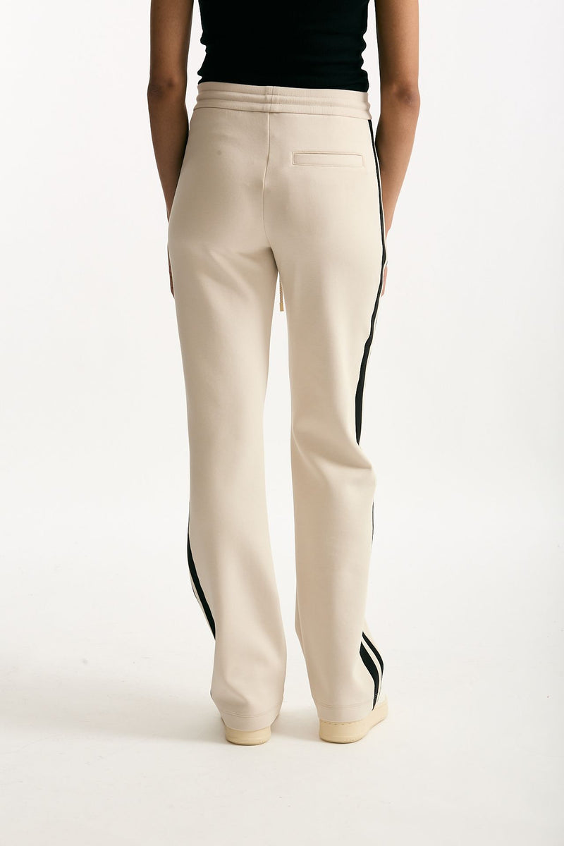 Pantalone VENTO in jersey di cotone panna donna Max mara s - 3